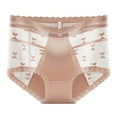 thumbnail image 4 of Women's Panties Seamless Lace Bikini Underwear with Half Back Coverage for Daily Comfort and Smooth, 4 of 5