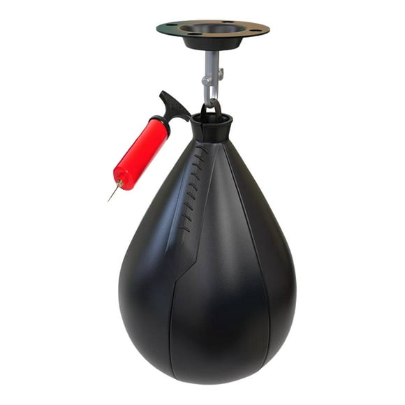 Pelota de Pera de Velocidad de Boxeo Zulema Negro