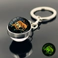 thumbnail image 4 of Key Chain Romantic Wide Application Horoscope Shiny Car Keys Women Keychain Backpack Decor, 4 of 7