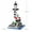 no Box 124pcs, variant on DIY Architecture Castle Lighthouse Street View House Building Blocks Kit Girls Bricks Classic Movie Model Kids Toys For Children