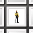 thumbnail image 5 of Gallery Pops Star Trek: The Next Generation - Worf Wall Art, White Framed Version, 12" x 12", 5 of 5