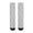 White-2, variant on Women's 3D Printed Knee High Socks, 360 Seamless Long Tube Sports Stockings, One Size, Leopard Print