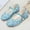 w-45Blue14, variant on Hifoo Sparkly Girls Sandals Open Toe Patchwork With Fashionable T Strap Design Performances Comfortable Lightweight Casual Shoes Toddler Versatile Kids Footwear