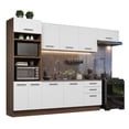 thumbnail image 1 of Cocina Integral Agata MADESA 330cm Marrón/Blanco, 1 of 5