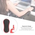 thumbnail image 1 of LNGOOR Office Supplies Clearance Desk Attachable Wrist Rest Rotated Computer Arm Support Mouse Pad Red Black School Supplies Home Office Essentials, 1 of 5
