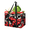 Multicolor 1, variant on CURLYOOT Vintage Musical Notes Reusable Grocery Bag, Foldable Shopping Tote Bag with Reinforced Handles, Large Kitchen Grocery Bags for Shopping Groceries Picnic