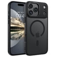 thumbnail image 5 of DOMAVER Magnetic for iPhone 18 Pro Case / iPhone 17 Pro Case (6.3") - Slim Fit Matte Translucent Cover | MagSafe Compatible | Shockproof Anti-Yellowing | Black, 5 of 10