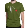thumbnail image 1 of Camiseta de Edward Barbanegra, "Teach Jolly Roger", para hombre y mujer, divertida, de algodón, cuello redondo, manga corta, ideal como regalo., 1 of 7