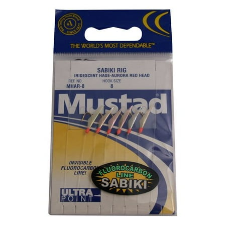 Mustad Sabiki Iridescent Glow Rig