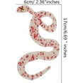 thumbnail image 4 of Snake Patches Rhinestones Iron on Snake Applique Motif Hot Fix Rhinestones Snake for Shoes Clothes Bags Decorated Accessories 2piece, 4 of 4