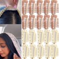 thumbnail image 1 of Chunni Clips Plebolo, 20 unidades con alfileres de seguridad de metal y silicona, 1 of 5