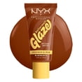 thumbnail image 1 of Base de maquillaje con SPF 30 NYX PROFESSIONAL MAKEUP Glaze Tint Nutmeg Butta (Café Obscuro) 30 ml, 1 of 4