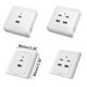 thumbnail image 3 of Receptáculo de los enchufes USB del mercado 18w 220v del cargador de pared USB Typec de los enchufes de pared del USB, 3 of 5