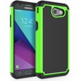 thumbnail image 1 of Case for Samsung Galaxy J3 Emerge / J3 2017 / J3 Prime / J3 Mission / J3 Eclipse / J3 Luna Pro/Sol 2 / Amp Prime 2 / Express Prime 2, FYBTO [Shockproof] Defender Phone Case Cover [Green], 1 of 5