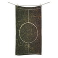 thumbnail image 2 of MKHERT Basketball Court Bath Towel Hand Towel Shower Towel Washcloth 30x56 inch, 2 of 2