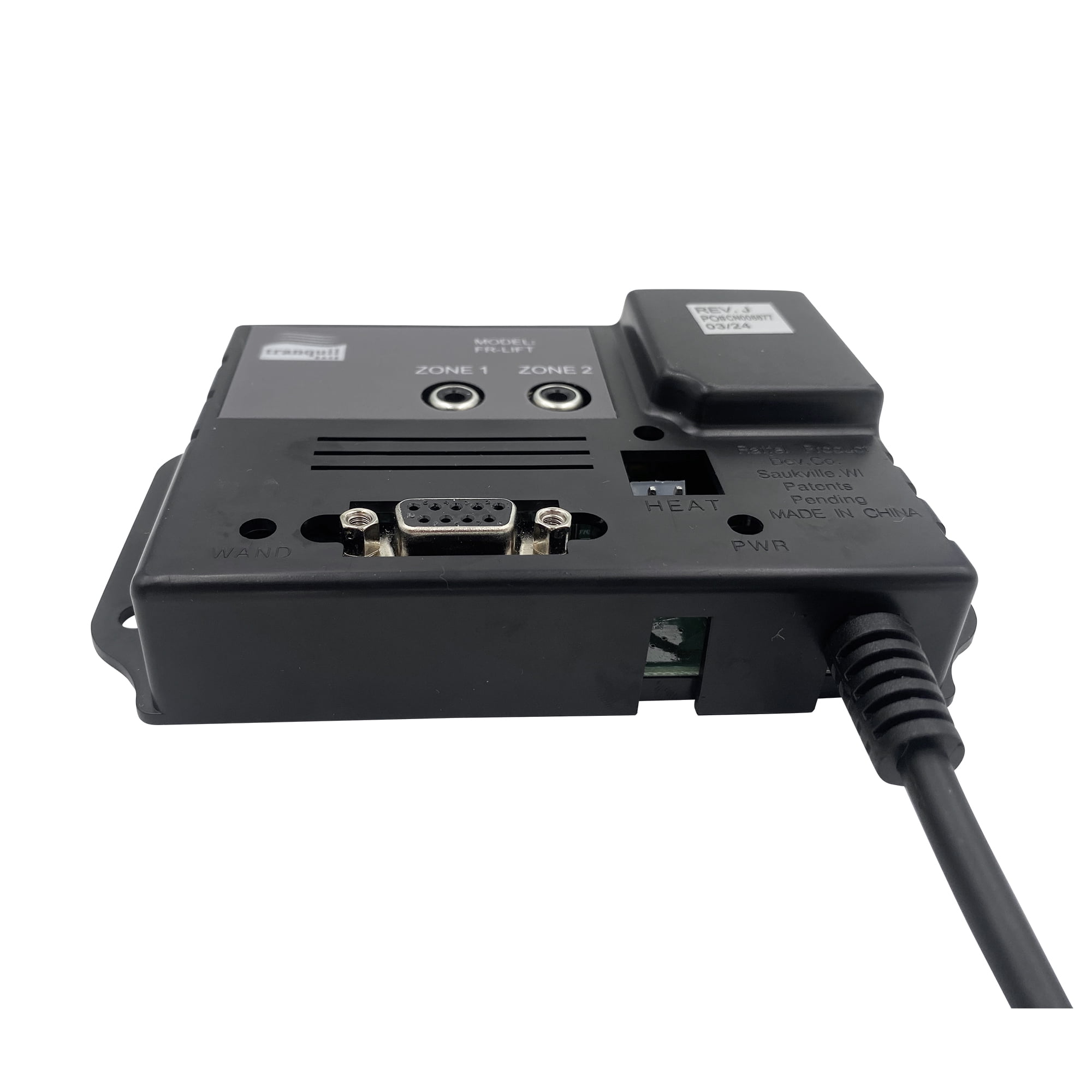 Raffel Systems 2802 Junction Box Model FR-LIFT for Lift Chairs Power Recliner, black