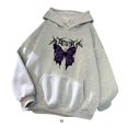 thumbnail image 4 of Sweat à Capuche Automne pour Femmes Fête Banquet Voyage Camping Sweat à Capuche Imprimé pour Filles Vêtements en Polyester, 4 of 7