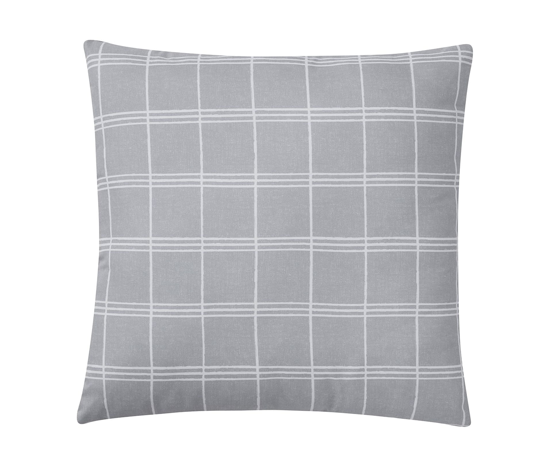 Mainstays 10 Piece Grey Stripe Bed in a Bag Comforter Set with Sheets, Queen