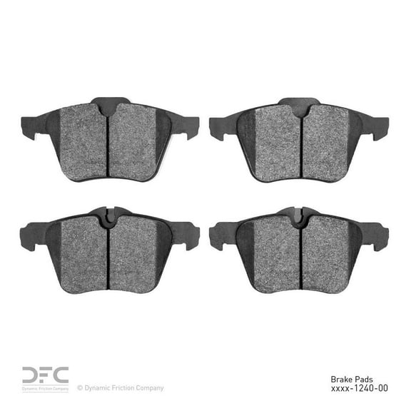 Dynamic 1552-1240-00 DFC 5000 Advanced Brake Pads - Low Metallic Fits select: 2011-2012 JAGUAR XJL, 2013-2019 JAGUAR XJ