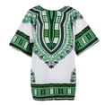 thumbnail image 4 of Vestido de Verano Macarena de Manga Corta para Mujer Estilo Cóctel Dashiki verde, 4 of 8