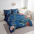 thumbnail image 3 of Castle Fairy Floral Butterflies Birds Twin Bedding Sets 7-Piece for Teens Adults,Retro Vintage Luxury Aesthetic Bedding Comforter Set Microfiber,Chic Flowers Blossoms Breathable Sheet Sets, 3 of 8