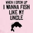 thumbnail image 2 of CafePress - Fish Like My Uncle Body Suit - Baby Light Bodysuit, Size Newborn - 24 Months, 2 of 4