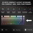 thumbnail image 2 of Gaming Keyboard AOC GK330 Hot Swappable Wireless RGB BT/2.4GHz, 2 of 9