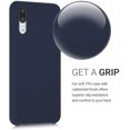 thumbnail image 3 of IBAOLE Étui en Silicone TPU Compatible avec Huawei P20 - Étui Fine avec Finition Douce - Noir Bleu Foncé Mat, 3 of 7