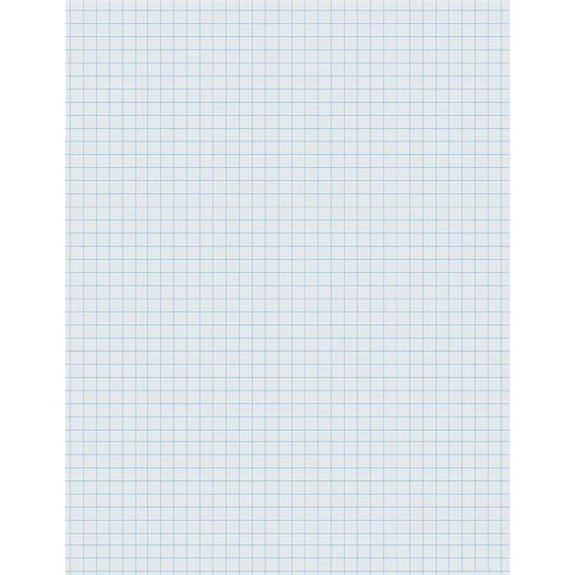 8.5 x 11 in. Composition Paper Ream 0.25 in. Quadrille - 2 Reams