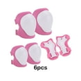 thumbnail image 4 of Justharion Essential For Active Kids Kids Knee Pads And Elbow Pads Set Durable Construction Ventilation Pink, 4 of 6