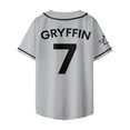 thumbnail image 3 of Gryffin Katakana Baseball Jersey Tops Short Sleeve Shirts Women Men Streetwear Tee, 3 of 4