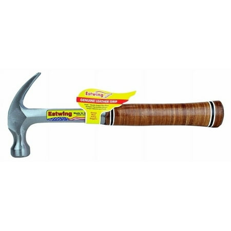 UPC: 0034139610816 | Estwing E12C Smooth Face Curved Claw Hammer with Leather Grip