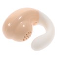 thumbnail image 4 of EeaseMX Auriculares inalámbricos de conducción ósea con gancho para la oreja, manos libres, deportivos y con base de carga (beige), 4 of 7