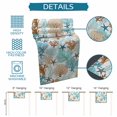 thumbnail image 6 of Ocean Coral Table Runner 70 Inches, Summer Coastal Marine Seaweed Starfish Watercolor Bed Runner Dresser Scarves Tabletop for Indoor Outdoor Parties/Ceremony/Banquet, 13" x 70", 6 of 9