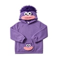 thumbnail image 2 of Boys Girls Big Mouth Monster Hoodies Funny Cozy Pullover Hooded Sweatshirts Halloween Novelty Cosplay Hoodies, 140, 2 of 6