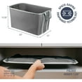 thumbnail image 6 of CleverMade Collapsible Laundry Baskets 2PK - 60L (16 Gal) Shadow Gray/Stone Gray, 6 of 9
