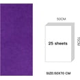 thumbnail image 3 of RUSPEPA Gift Wrapping Tissue Paper - Purple Tissue Paper for Gift Wrap, Art Crafts, DIY, Pack Bags, Birthday, Wedding and More - 19.5 x 27.5 inches - 25 Sheets, 3 of 5