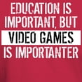 thumbnail image 3 of CafePress - Video Games Is Importanter T Shirt - Men's Classic Graphic Cotton T-Shirt, 3 of 4
