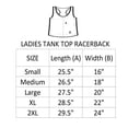 thumbnail image 2 of AC/DC Multicolor Voltage Black Junior Women's Racerback Tank Top T-Shirt, 2 of 2