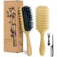 thumbnail image 1 of wonima44 Curly Hair Brush 2 Pcs, Curl Defining Brush 2024 New, Natural Bamboo Hair Brush, Curl Brush For Curly Hair Wet, Combing and Shaping Men'S And Women'S Curls, Reducing Pulling (Bamboo), 1 of 1