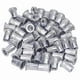 thumbnail image 3 of Nut 100Pcs 1/4In-20UNC Stainless Steel 304 Finish Flat Head Rivnut Threaded Insert Nut Knurled Body, 3 of 5