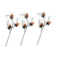 thumbnail image 4 of 3 ramas de calabaza de Halloween, centros de mesa decorativos de Halloween, floral falso de 21,65 pulgadas para cocina interior y exterior., 4 of 8