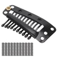 thumbnail image 2 of Metal  Clip, Comb-shaped Excellent Effect  Clip With Safe Design For DIY  For Woman Black,Coffee,Beige, 2 of 8