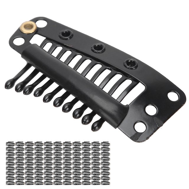 Clip, Comb-shaped Metal Clip Comfortable For DIY For Woman Black,Coffee,Beige