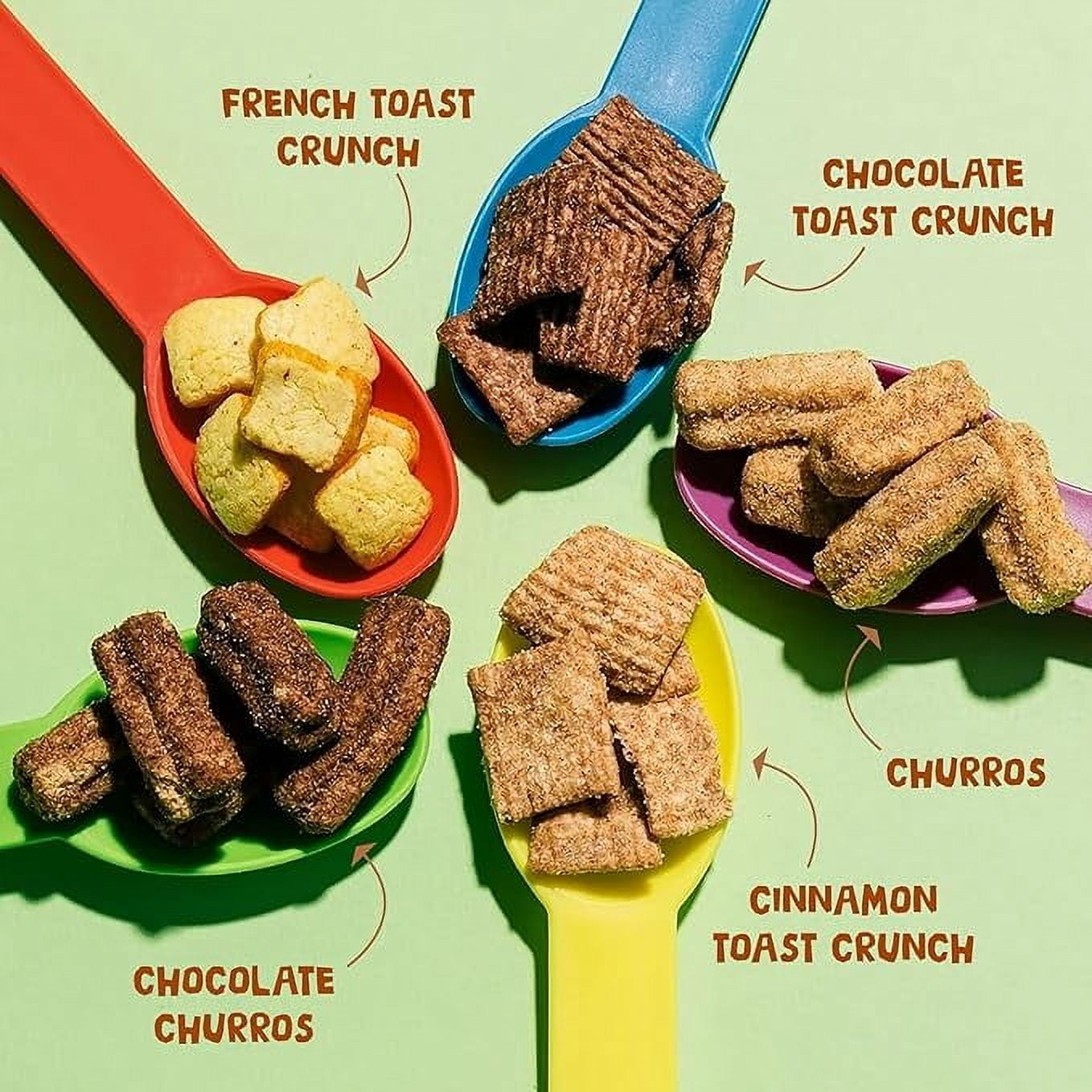 Cinnamon Toast Crunch Breakfast Cereal, Crispy Cinnamon Cereal, Value Bag, 32 oz (Pack of 2).
