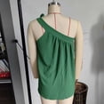 thumbnail image 1 of Blusa sin mangas con un solo hombro y nudo anudado, blusa de un solo hombro para mujer Blusa de un solo hombro para mujer Blusa sin mangas con un solo hombro Grado profesional, 1 of 4