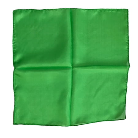 London Magic Works Magicians Silks With Tricks (green, 12 inch)