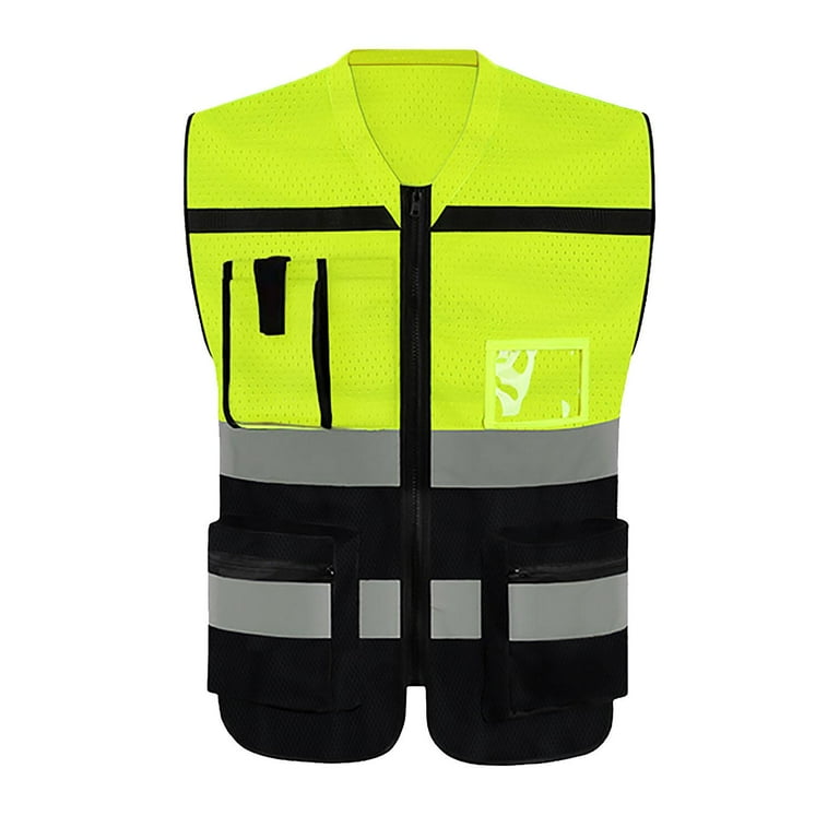 Colaxi Reflective Vest High Visibility Men Women with