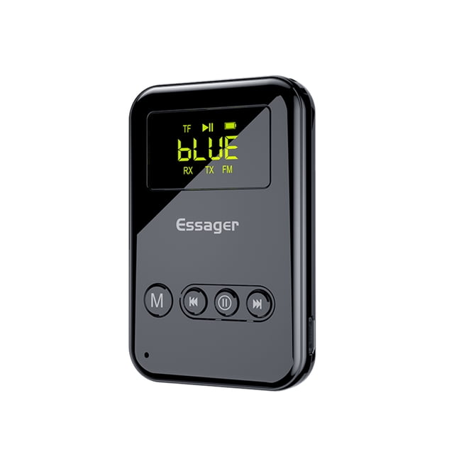 Essager Bluetooth 5.0 Dongle Adaptador inalámbrico Bluetooth Receptor portátil Transimitter Reemplazo seitruly EL5216-00B