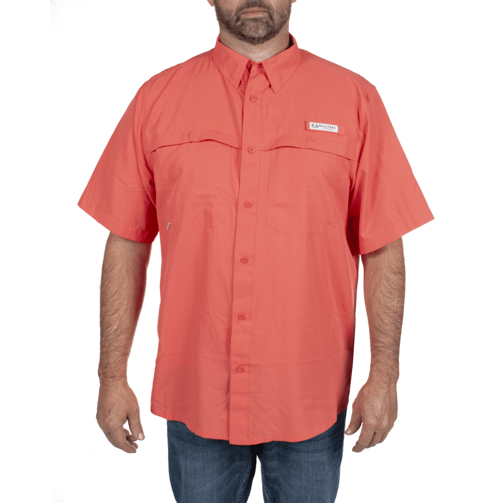 Realtree Men's Short Sleeve Premier Fishing Guide Shirt